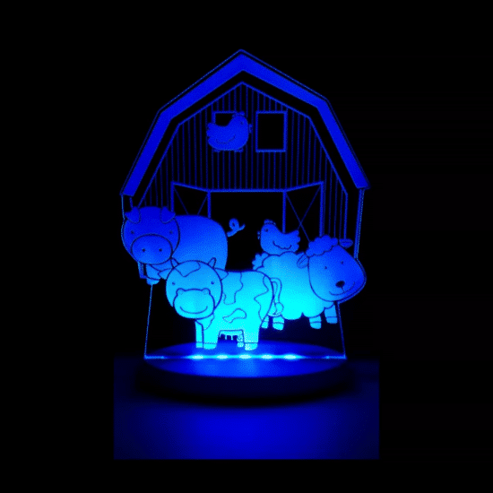 Duski Night Light: Farm Yard