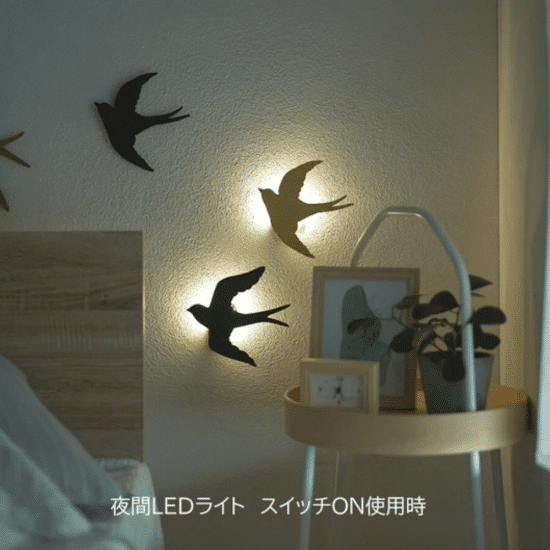 SETOCRAFT 北歐室內壁燈 燕子 2