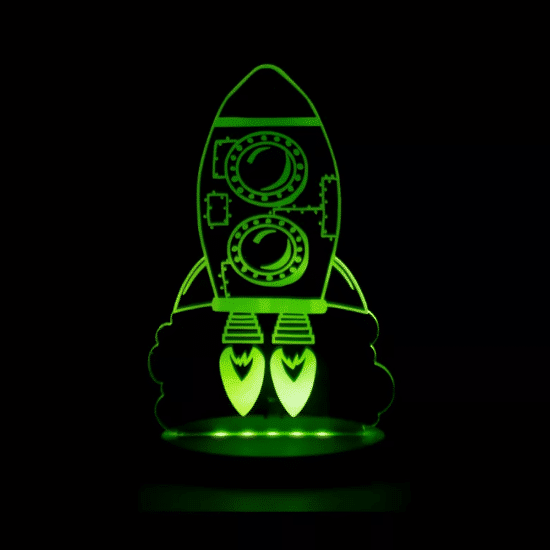 rocket night light Duski Night Light Rocket 6