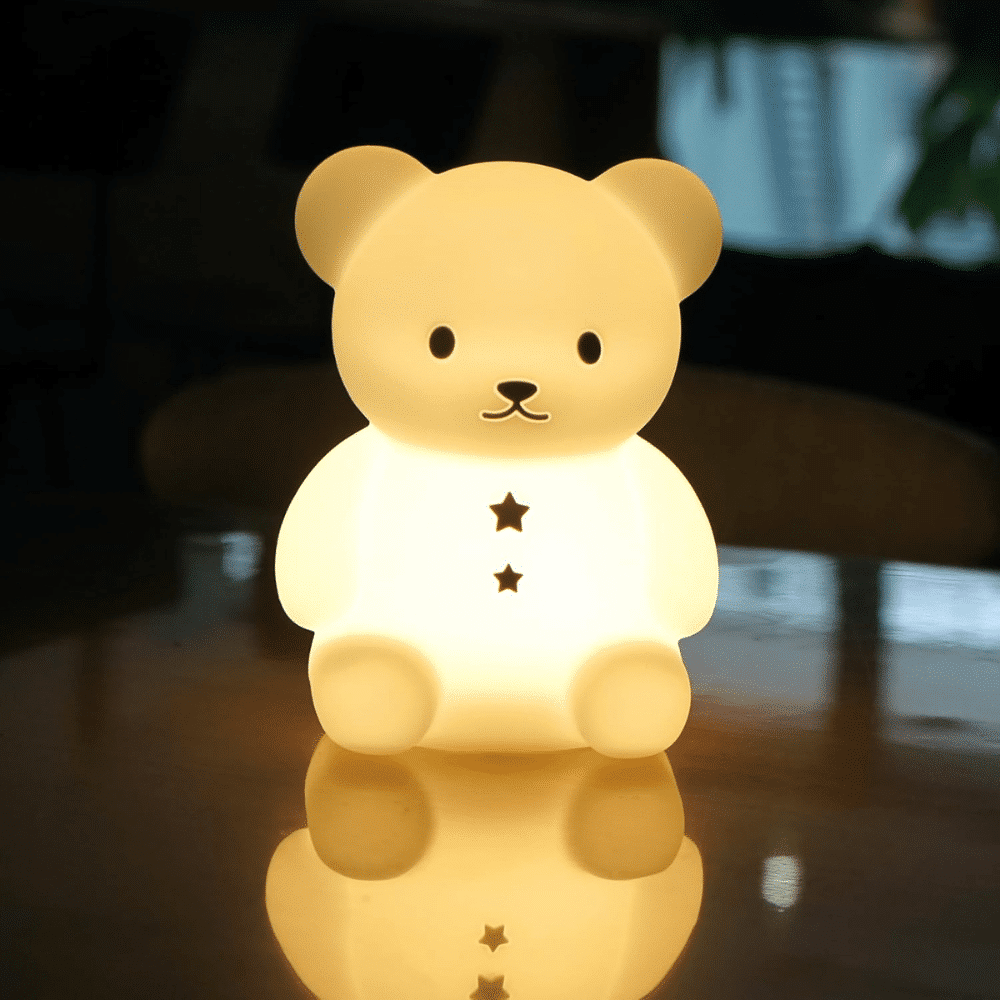 Hashy Top In Bear Night Light Mini Grey 6