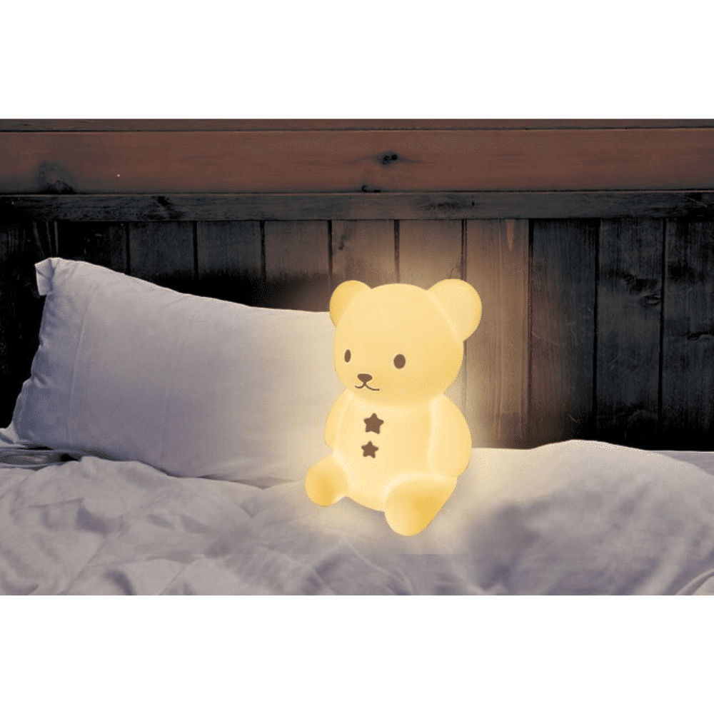 Hashy Top In Bear Night Light – Mini Grey