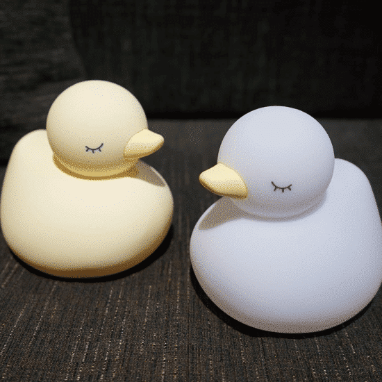 Hashy Top-In Night Light - White Duck