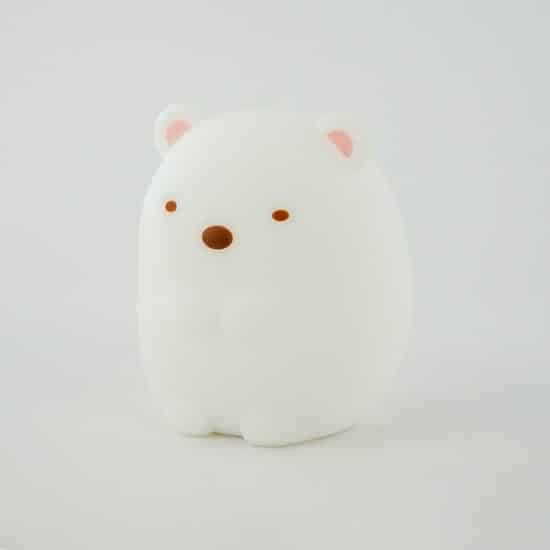 像毛絨動物般柔軟 Hashy Top In 角落生物 Night Light – 白熊 3