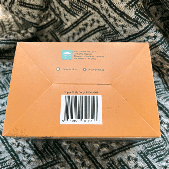 超蓬鬆柯基便攜式 LED 燈 14